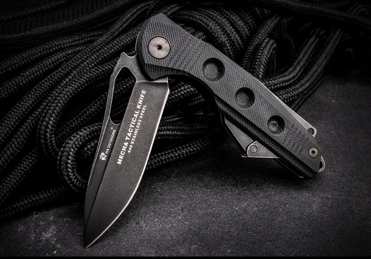 HX DOTDOORS ZD-033 Тактический Открытый складной нож, дикое выживание с EDC нож, пиковая польза нож для кемпинга