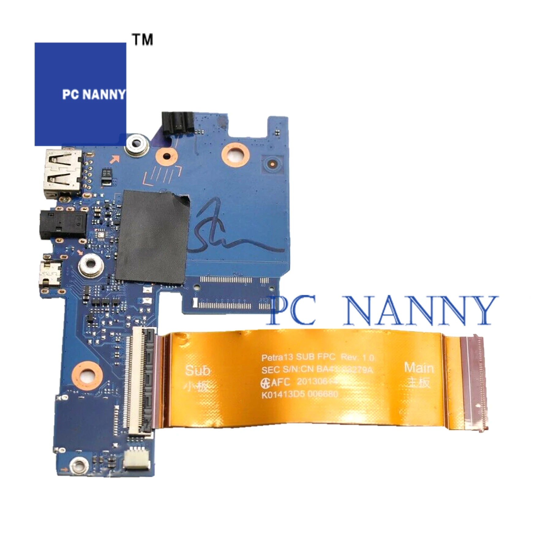 PCNANNY для Samsung NP905S3G NP905S Плата USB 915S NP915S3G ba41 02279a BA92 13142A колонки|Компьютерные кабели и
