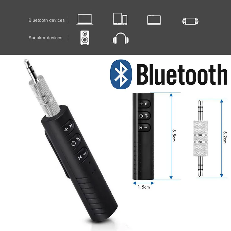 Vehemo 3 5 мм Bluetooth 4 2 AUX аудио приемник для автомобиля адаптеры Громкая