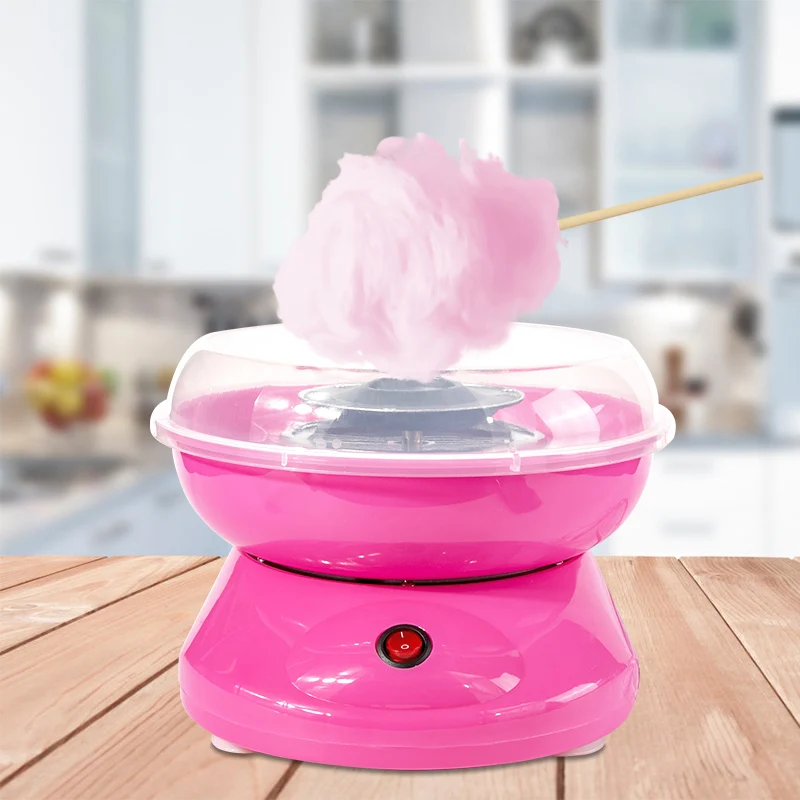 Электрический DIY Sweet cotton candy maker портативный хлопок сахар нить машина девочка мальчик подарок детский день с бесплатной палочки и ложка сахарная вата сладкая вата машина сахарная вата