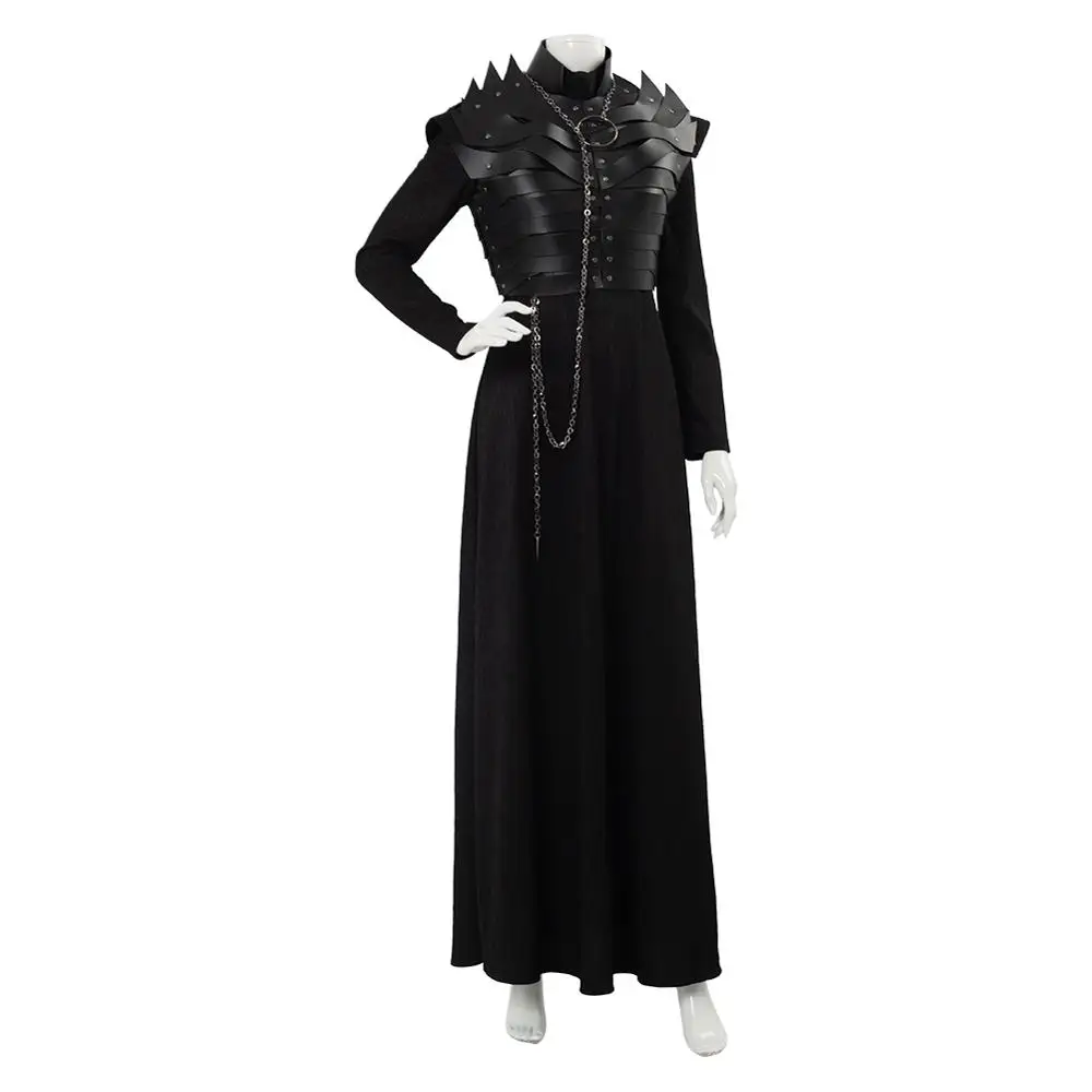 Sansa Stark Cosplay Costume Leather Armor Dress Halloween | Тематическая одежда и униформа