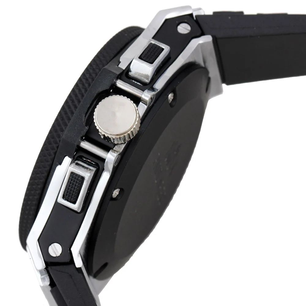 Для мужчин Роскошные Автоматические Wind механические розовое золото серебристый