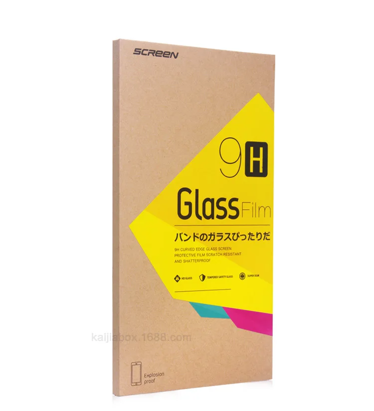 500 шт Оптовая торговля Пользовательский логотип розничная крафт-бумага