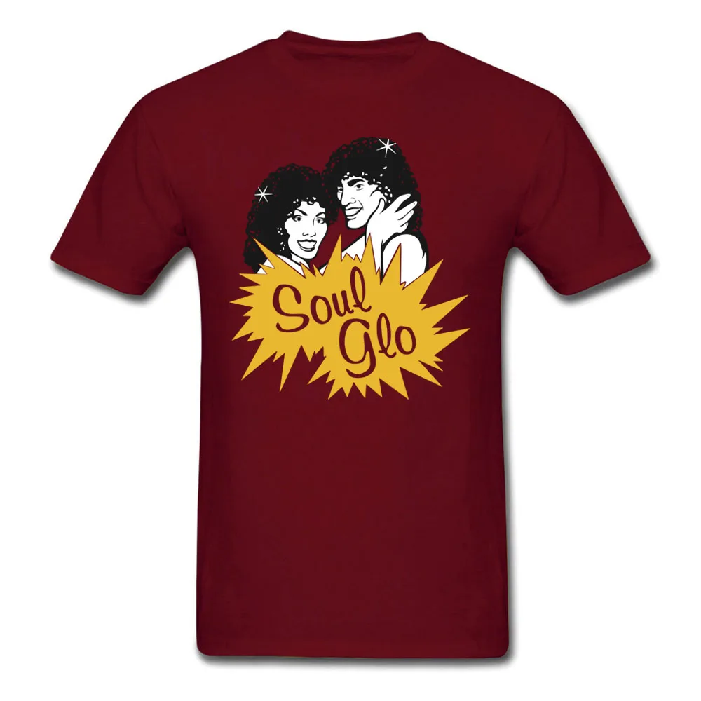 Мужская и женская хлопковая Футболка с принтом Soul Glo Randy Watson Coming To America большие