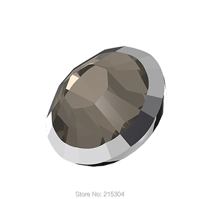 Новинка 2019 20 элементов Swarovski Rimmed 2088/I Greige Light Chrome (без горячей фиксации) Кристалл