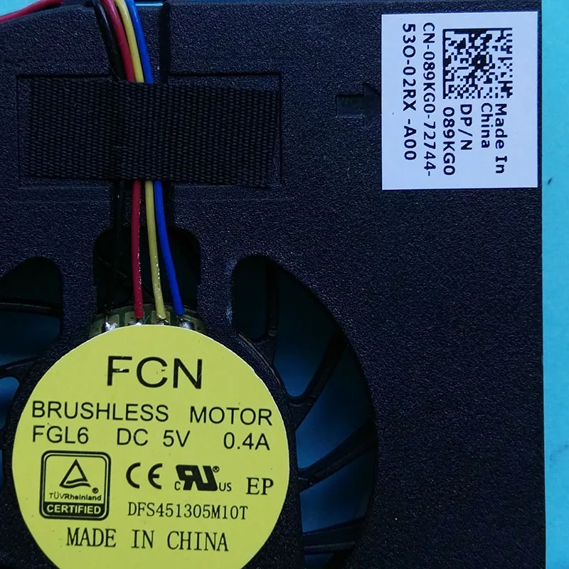 Новый оригинальный охлаждающий вентилятор для процессора DELL Inspiron 3050 ноутбука