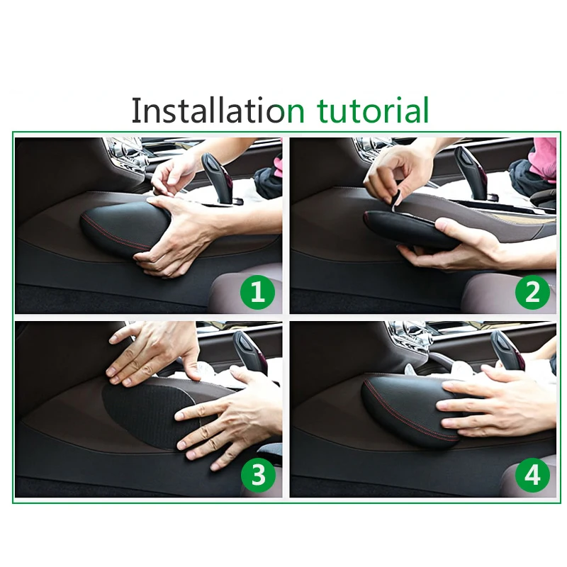 Автомобильная Кожаная подушка для ног наколенник стойка Land Rover RANGE ROVER SPORT Evoque