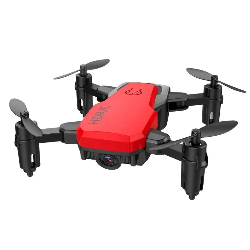 red toy CHAMSGEND мини D2WH Складная с поддержкой Wi-Fi FPV 0.3MP HD Камера 2,4G 6-осевой Квадрокоптер с дистанционным управлением Drone игрушки для детей и взрослых подарки - Цвет: red toy