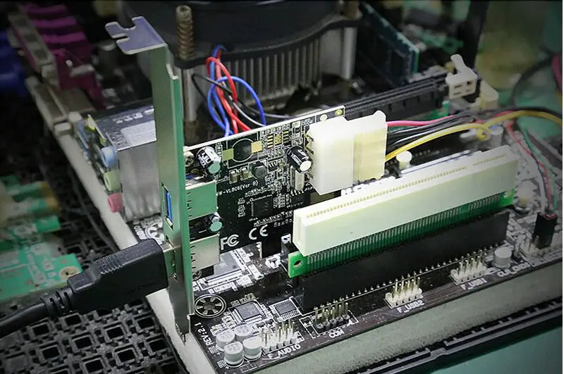 Great-Q Superspeed 5 Гбит/с 2 порта USB 3,0 PCI-e контроллер карты PCI Express PCIe к USB3.0 конвертер адаптер NECD720200AF1 чип