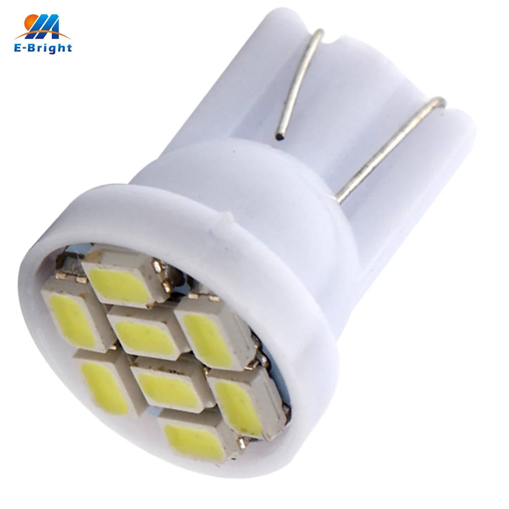 2000 шт. T10 Led W5W 194 168 1206 8 SMD авто лампы, работающего на постоянном токе 12 В в автомобильный светильник s инструмент, световой индикатор лампы Клин лампы, распродажа ламп