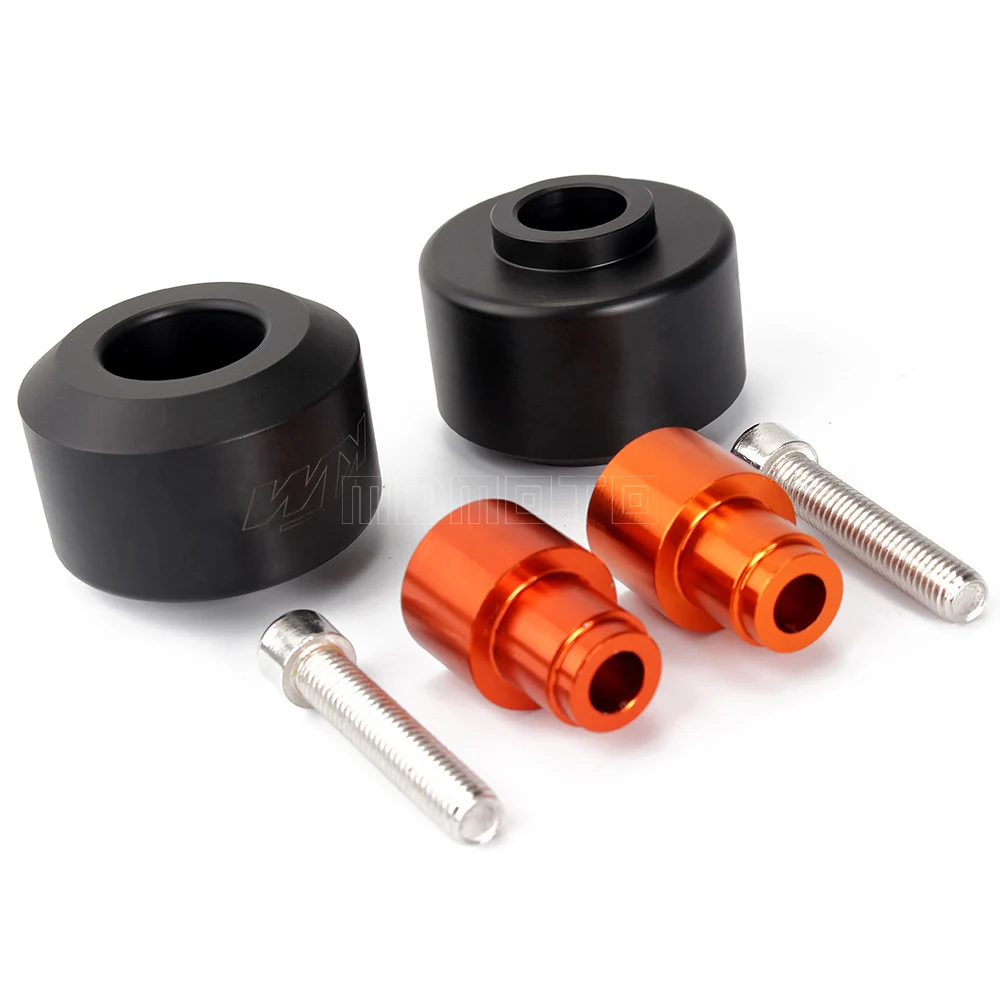 

Motorcycle Front&Rear Fork Wheel Frame Slider Crash Pad Protector dirt bike falling protection for KTM Duke 390 Duke 125 200