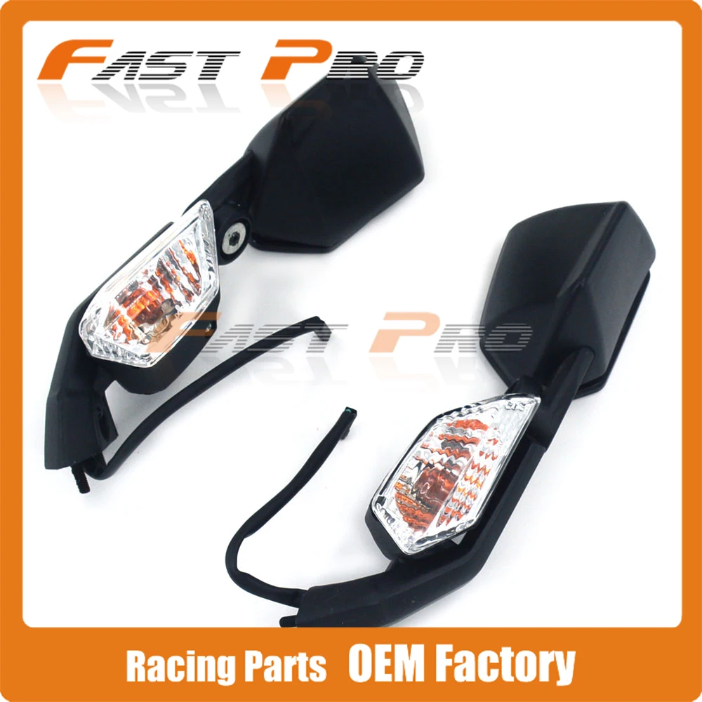 Мотоцикл боковое зеркало заднего вида с указатель поворота для KAWASAKI ZX 10R ZX10R 2008 2009