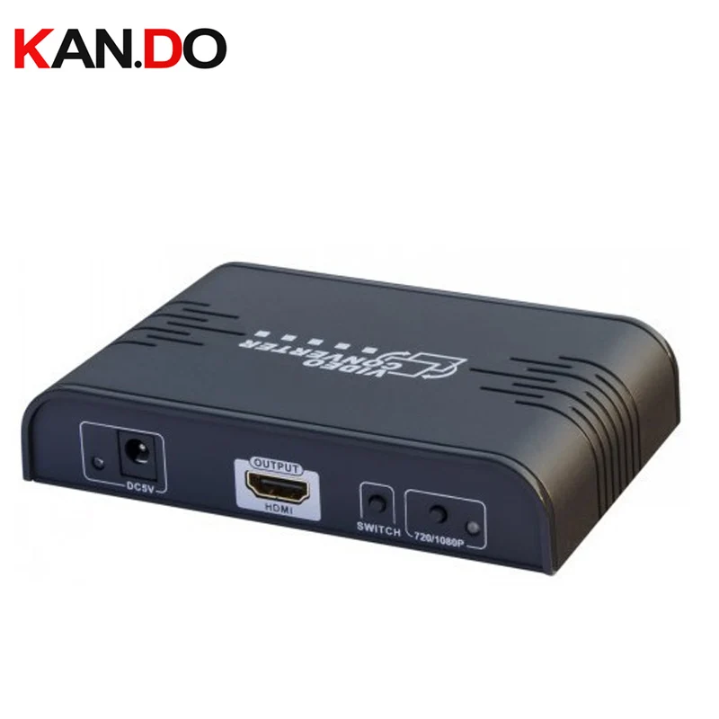 363A RCA композитный видео и S-video в HDMI конвертер, HDMI конвертер видео Upscaler до 720p 1080p AV переключатель конвертер AV адаптер