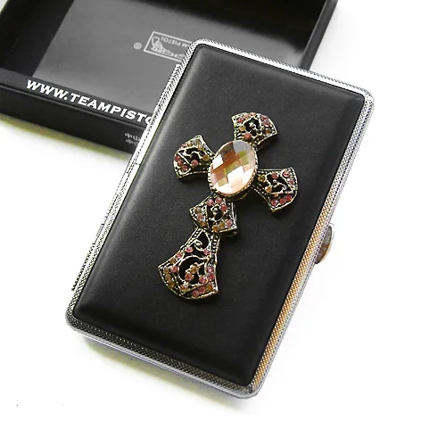 Модная Персонализированная женская коробка для сигарет тонкий подарок|gift box