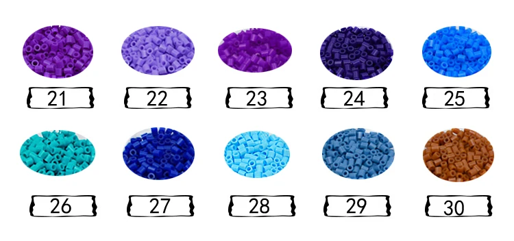 DOLLRYGA 5 мм, 1000 шт, 50 цветов, бусины для детей, Хама, бусины Perler, сделай сам, пазлы, Горох, высокое качество, подарки ручной работы, детские игрушки