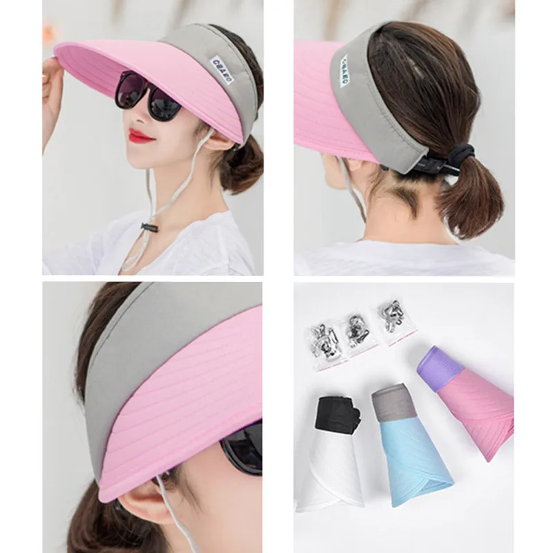Для женщин Гольф Солнцезащитная шапочка, кепка Packable шляпа, солнцезащитный козырек с большими головами Гравити Фолз шляпа УФ-Гольф защита Женский Гольф Кепка для гольфа