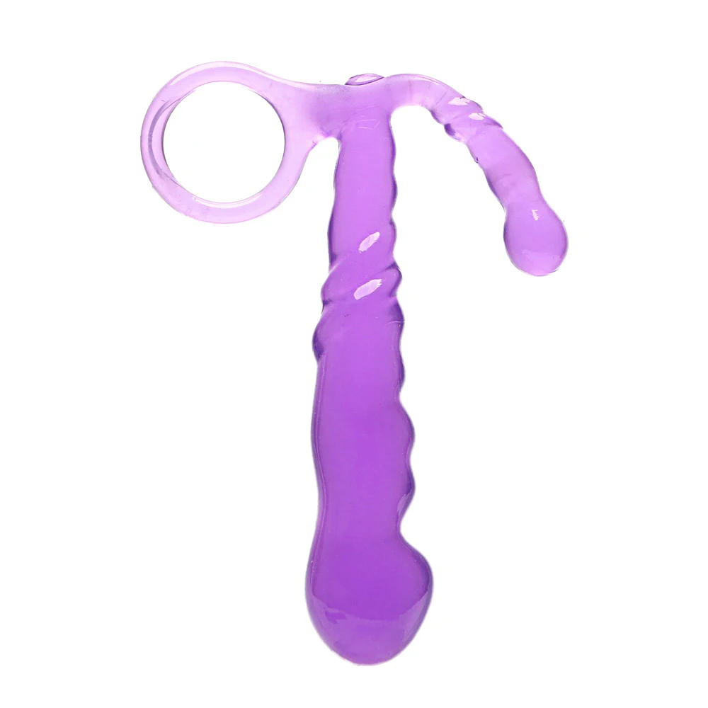 OLO With Pull Ring Butt Plug for Beginner Sex Toys Men Women Anal Colorful Crystal Jewelry Prostate Massager S/M/L | Красота и