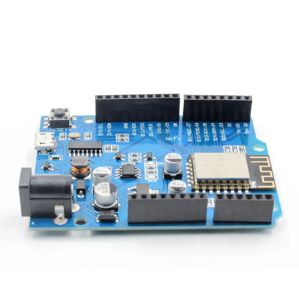 D1 CH340 CH340G WiFi макетная плата ESP8266 ESP 12 12E модуль IDE UNO R3 Micro USB ONE 3 v 5v 1A|Интегральные