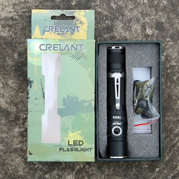 CRELANT 7G3CS XP L 1100LM фонари холодный белый 5 режимов фонарик для кемпинга светодиодный