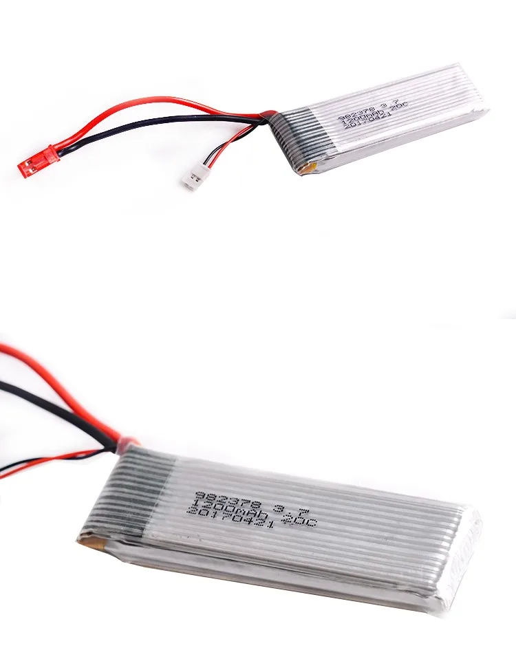 3 шт./лот Rc Lipo Battery 1S 7 В 1200 мАч 20C JST Plug для JDX JD509D вертолет Quadcopter|Детали и аксессуары| |