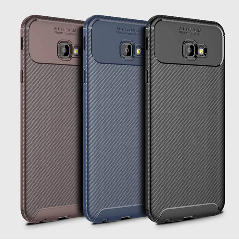 For Samsung Galaxy J4 Plus Core Case Cover Luxury Shockproof Carbon High Quality Soft TPU Silicone Back Funda | Мобильные телефоны