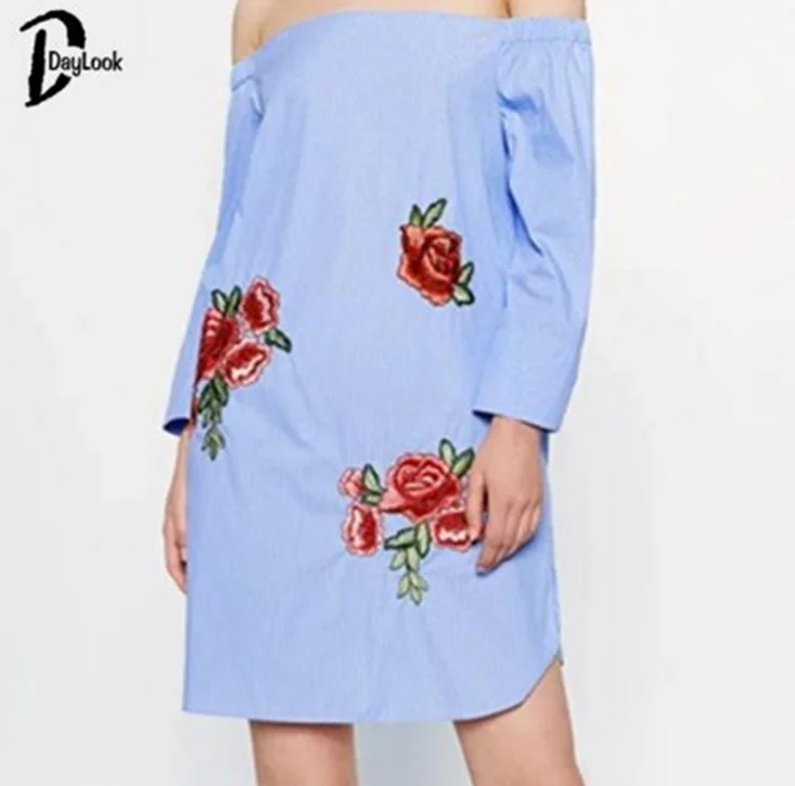 2 шт./лот Водорастворимая Вышивка Цветочная одежда рукава воротник аксессуары