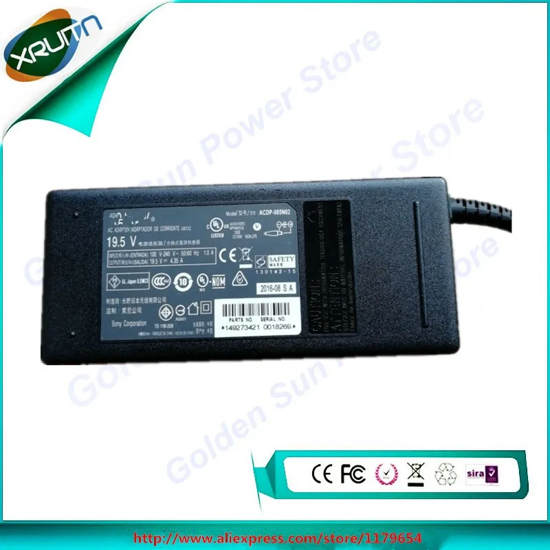 Free Shipping 19.5v 4.35a 84w Original for Sony ACDP-085E02 AC Power KDL-48R470B KDL-40R470B KDL-32R420B LED | Электроника