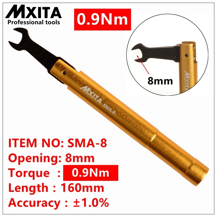 

Динамометрический ключ Mxita SMA 8 мм