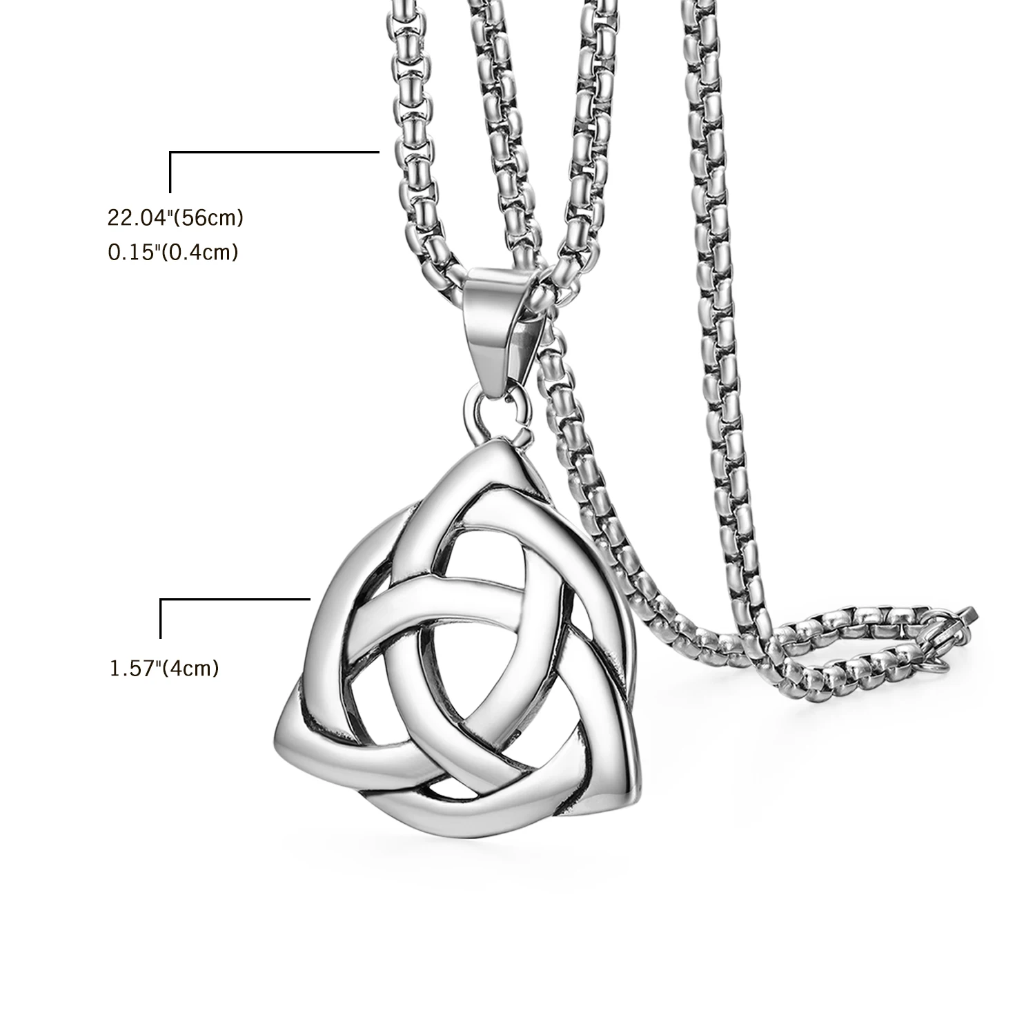 BONISKISS Fashion 1 Pcs Long Pendant Necklace For Women And Men Silve Stainless Vintage Suspension Charm Jewelry Choker necklace | Украшения
