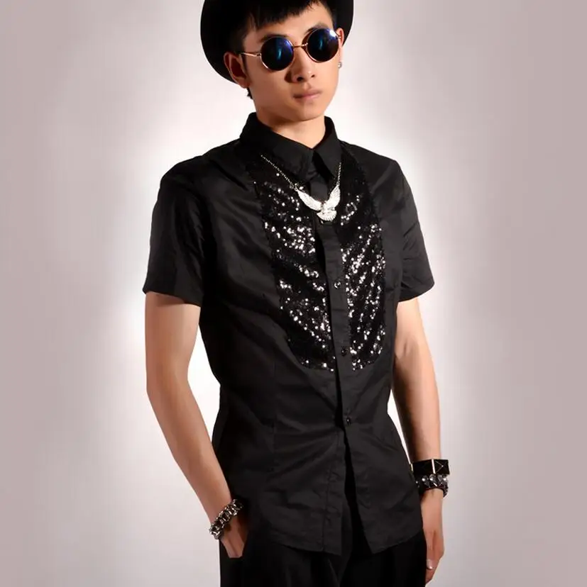 Европа и Соединенные Штаты большой Размеры золотых серебряных блесток шить Dj хип