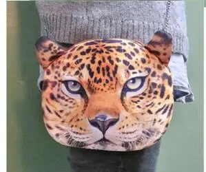 Новый дизайн женские ретро сумки через плечо с 3D рисунком животных