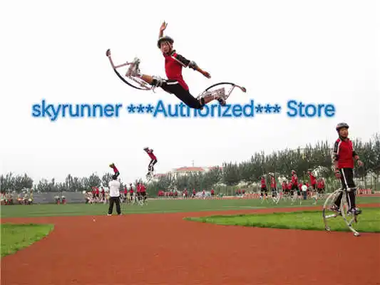 Ходули для прыжков Skyrunner для взрослых, черный Вес 155~ 200 фунтов/70~ 90 кг, для мужчин или женщин, оборудование для упражнений на открытом воздухе