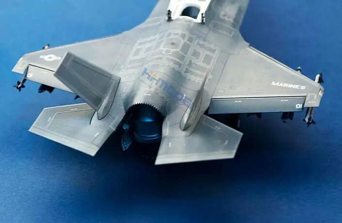Разборный Танк KingTair масштаба 1/48 игрушечные наборы US F 35B Lightning II Stealth Fighter 3 0