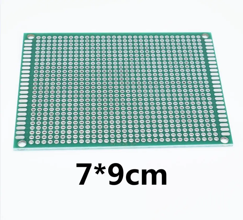 7x9 6x8 5x7 4x6 3x7 2x8 см двухсторонний прототип Diy универсальная печатная плата 4*6*8 5*7 - Цвет: 7-9