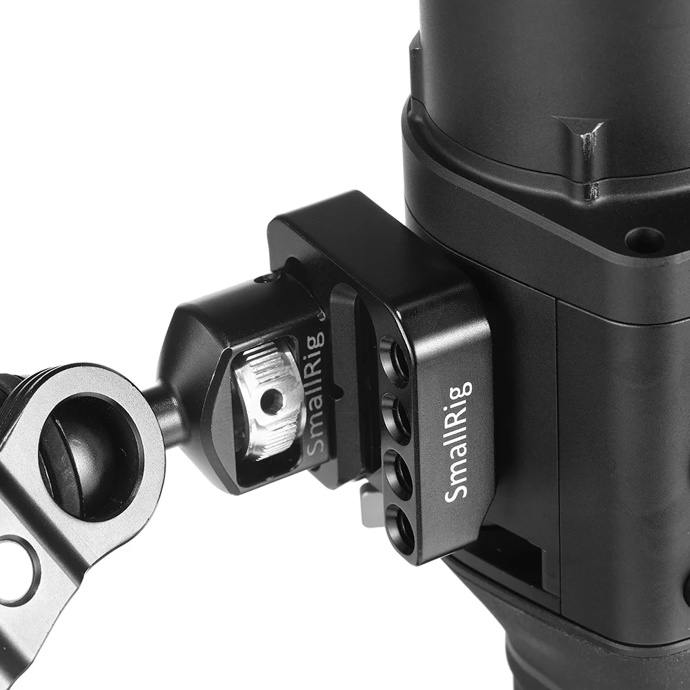 SmallRig Монтажная пластина для DJI Ronin S ручной шарнирный стабилизатор для камеры GoPro с железнодорожный вокзал+ резьбовые отверстия для крепления(2 предмета в упаковке)-2234