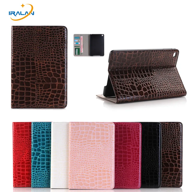 Легкий флип чехол из искусственной кожи с крокодиловым узором для Apple iPad Pro 12 9