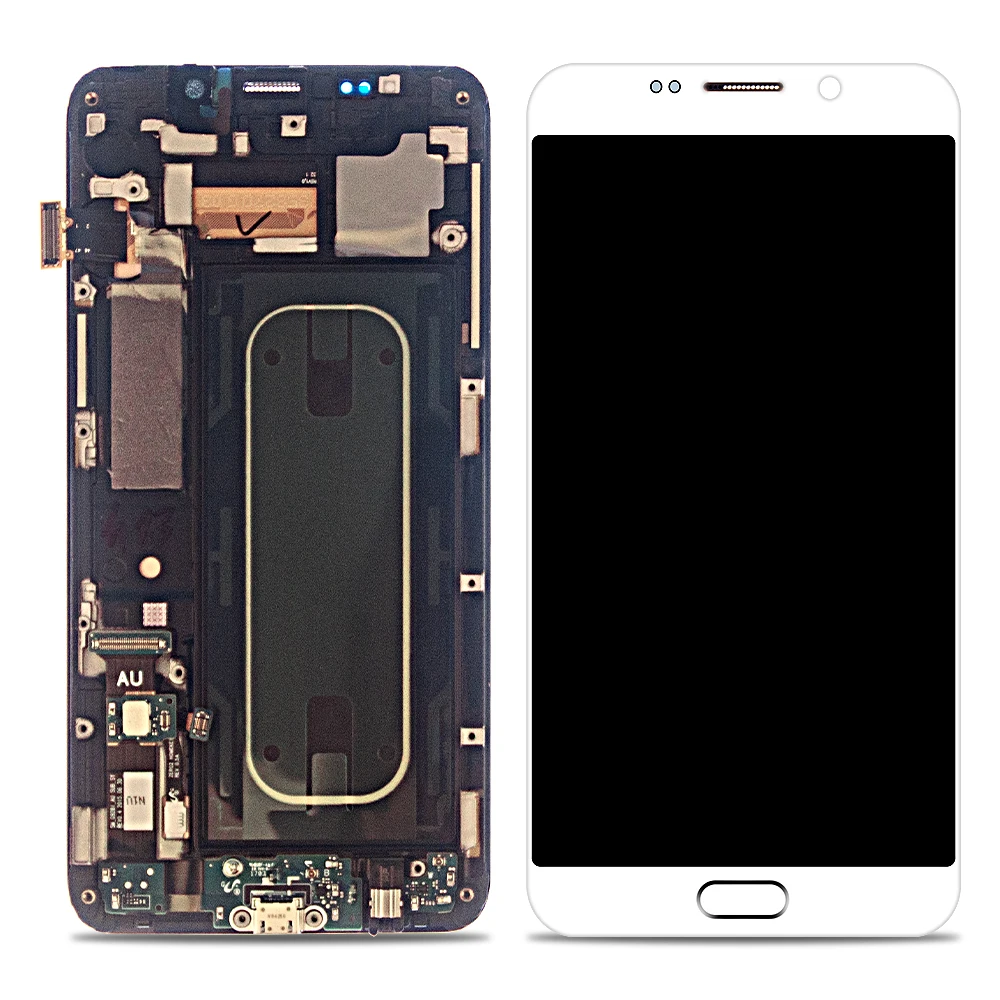 ЖК-дисплей для samsung Galaxy S6 Edge Plus ЖК-дисплей с сенсорным экраном для samsung G928 без burnshadow без битых пикселей