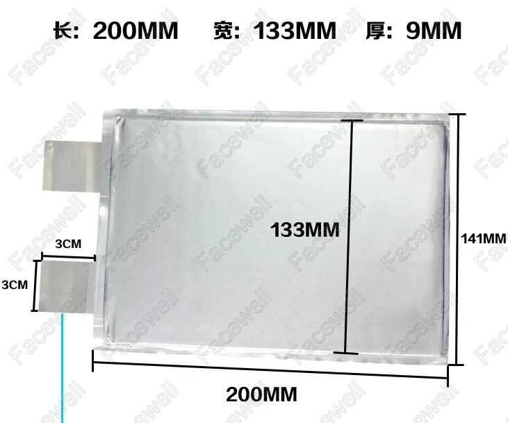 4ps литий-полимерный аккумулятор 3 7 v 20Ah li po 20ah 100A разрядка для резервного