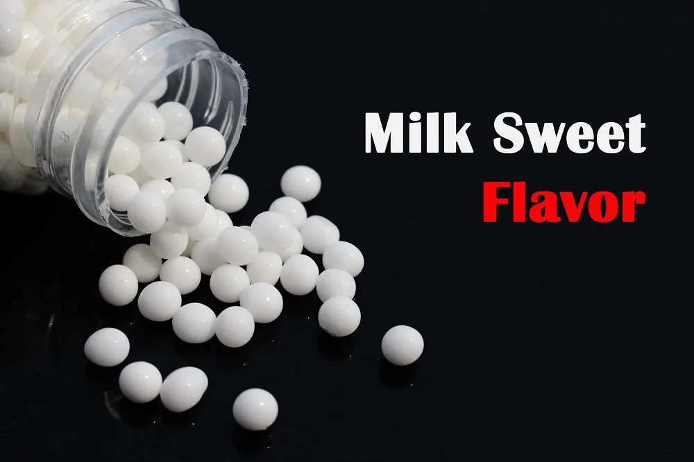 Milk Sweet Flavor Tigofly 1 бутылка 450 шт мягкий гелевый приманка с ароматом бусин Bean Boilies Карп Рыбалка лосось морская скумбрия Сабики рыболовные приманки - Цвет: Milk Sweet Flavor