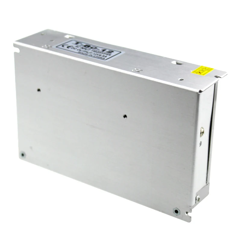 Блок питания 12 В 80 Вт 6.5A источник трансформатор 220 в ac dc alimentation драйвер