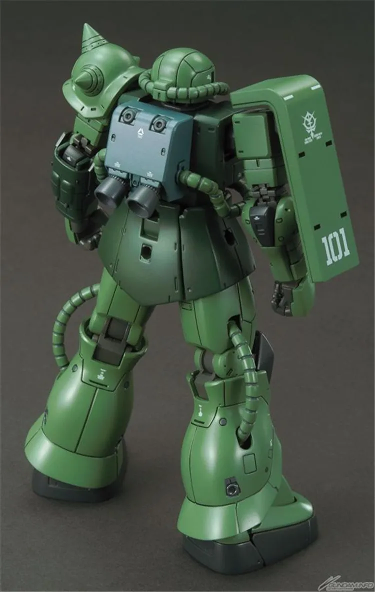Bandai Gundam 1/144 HG ZAKU II тип C-6/R6 мобильный костюм собрать модель наборы фигурки Детские игрушки