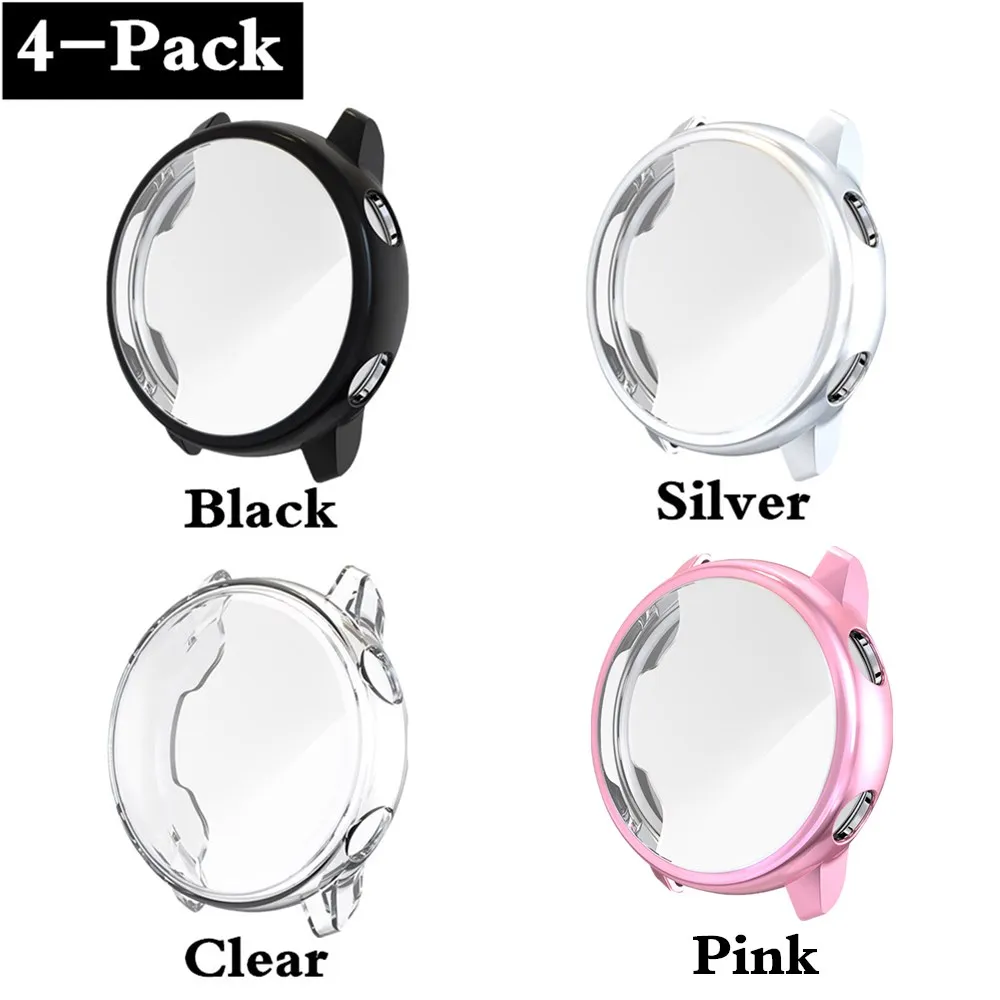 4-Pack 2 8-Pack Чехол для экрана для samsung Galaxy Watch с полным покрытием, мягкая пленка для Galaxy Active 40 мм - Цвет ремешка: 4-Pack 2