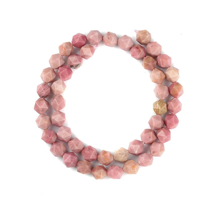 

6mm 8mm 10mm 12mm AAA Grade Faceted Red Rhodonite Stone Beads Natural Stone Beads DIY Loose Strand Beads Jewelry Making Bracelet