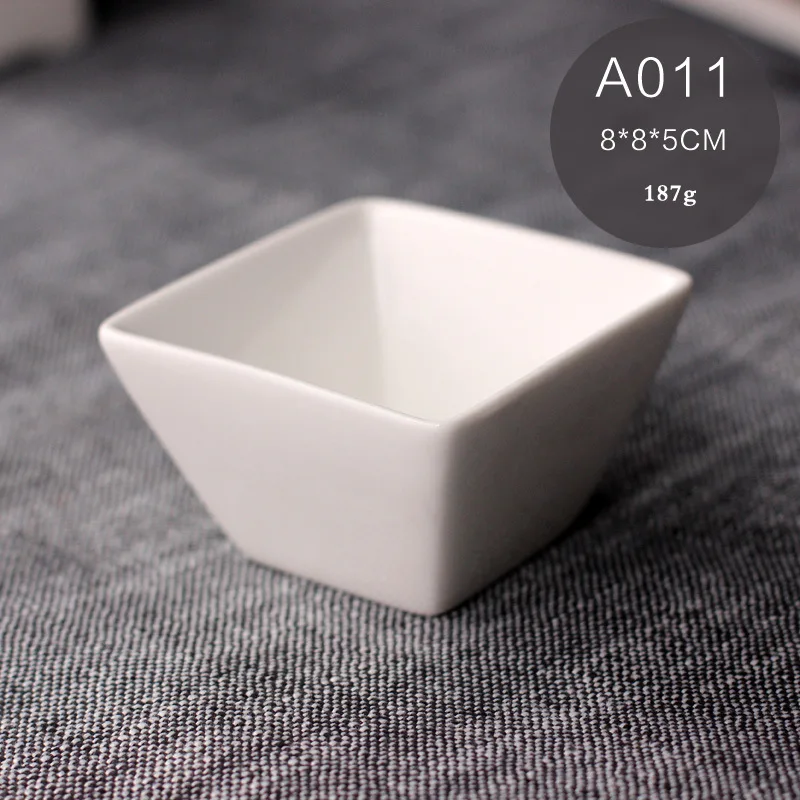 Простые белые косой стороной квадратные вентиляторы суккуленты керамические zakka