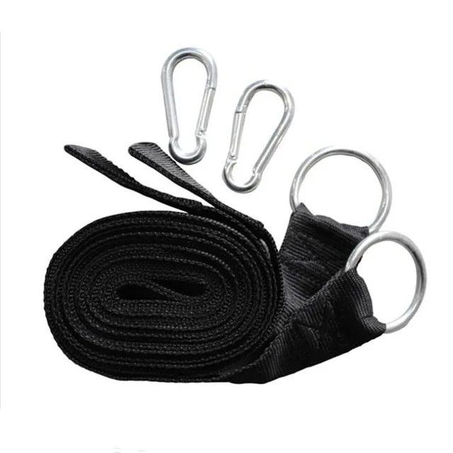 Belt for Hammock Гамак для двух человек, гамак для двух человек, 270*140 см, нейлоновая ткань, для путешествий, Ультралегкая уличная мебель, Повседневная подвесная кровать hamma - Цвет: Belt for Hammock