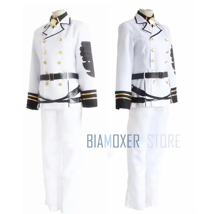 Anime Seraph Of The End Owari no Mikaela Hyakuya Cosplay Costume Full Set Uniform Costumes |