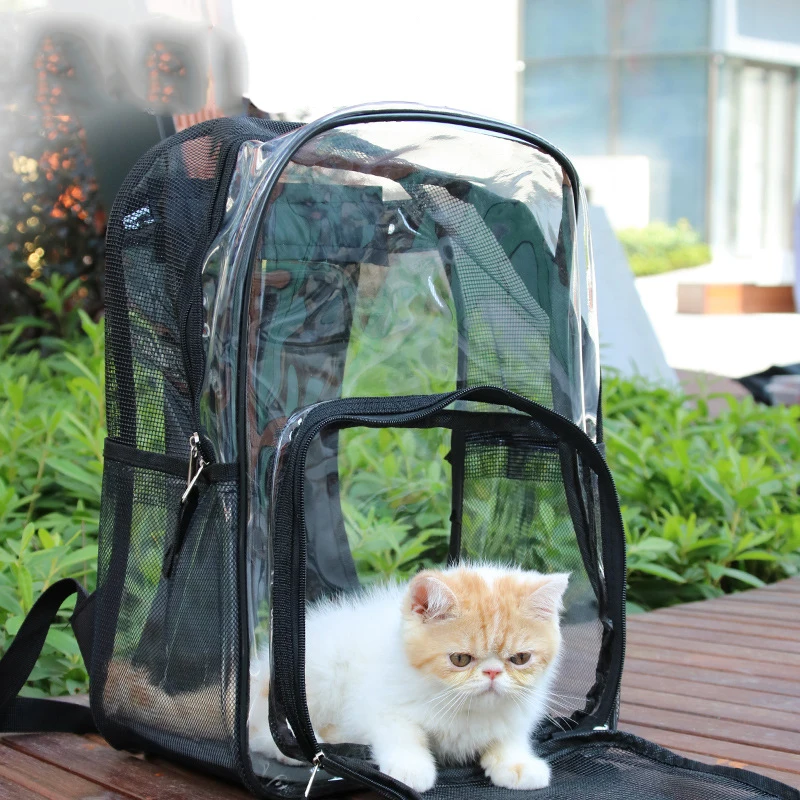 

Cat Pet Backpack Out Portable Puppy Pet Bag Out Shoulder Backpack