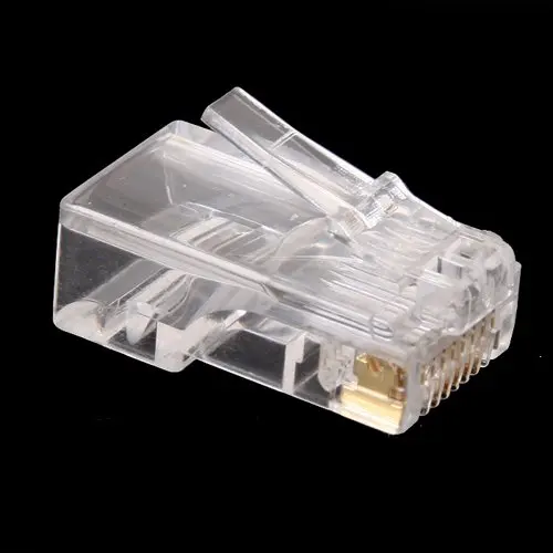 Модульный сетевой разъем kebidu 50 шт. RJ45 RJ-45 CAT5 CAT5E Ethernet позолоченный лучшая акция |