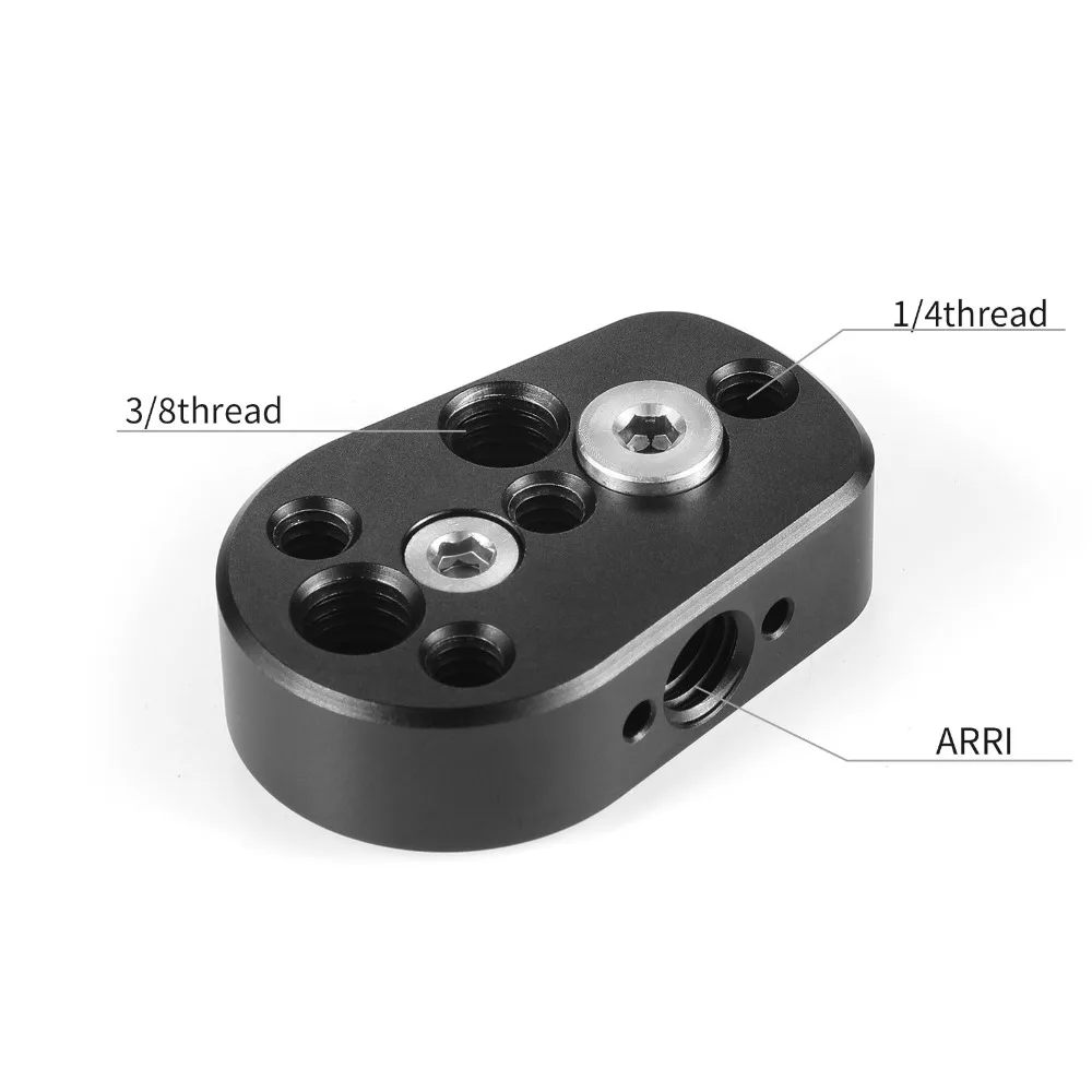 SmallRig DSLR Camera Plate Rig Heli coil Защитная Монтажная пластина для DJI Ronin S с отверстиями