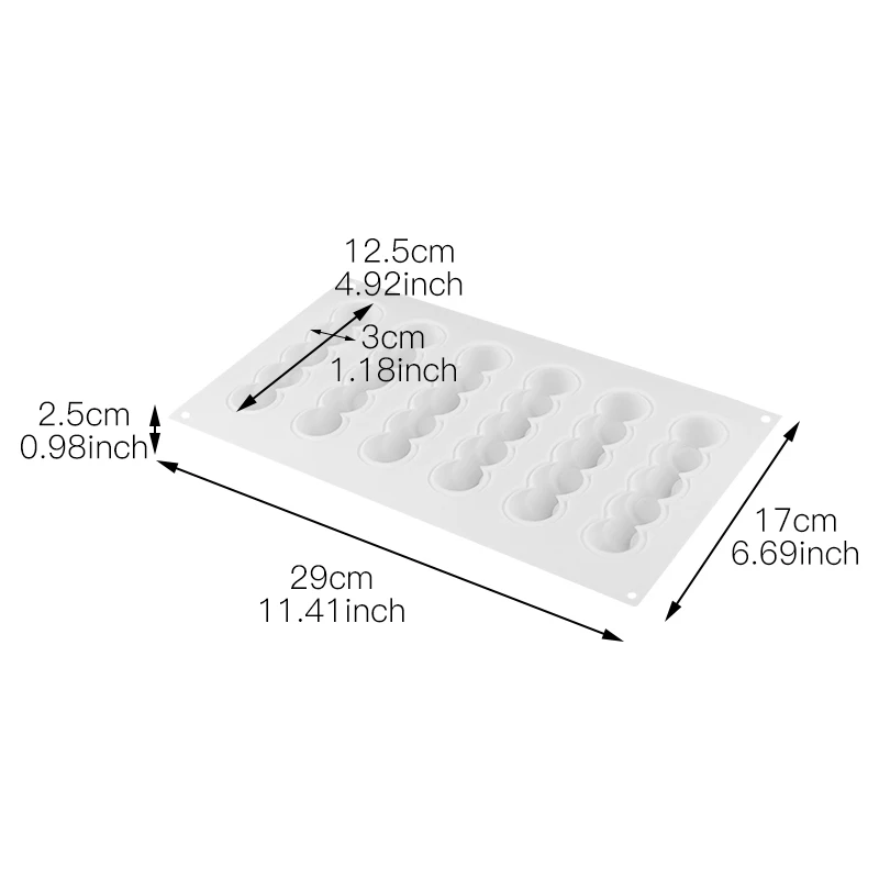 Инструменты для 3D украшения тортов силиконовая форма торта Полоска формы